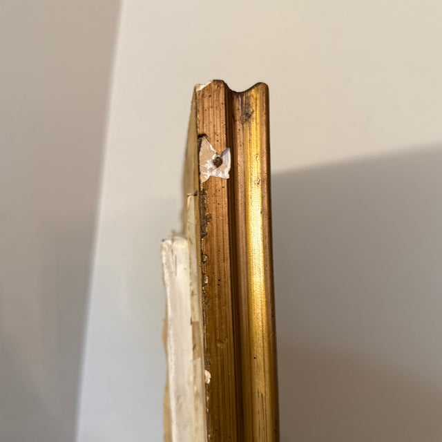 1970s Abstract Face Black and White Painting by Peter Keil, Framed For Sale - Image 9 of 10