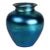 Antique Steuben Blue Aurene Art Glass Vase Signed C1920 For Sale