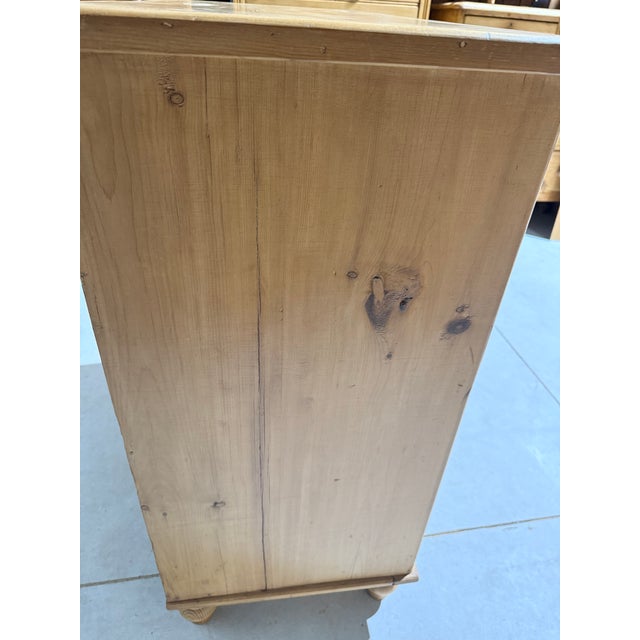 Antique Pine Two Over Three Drawers - Chest of Drawers From England For Sale - Image 16 of 18