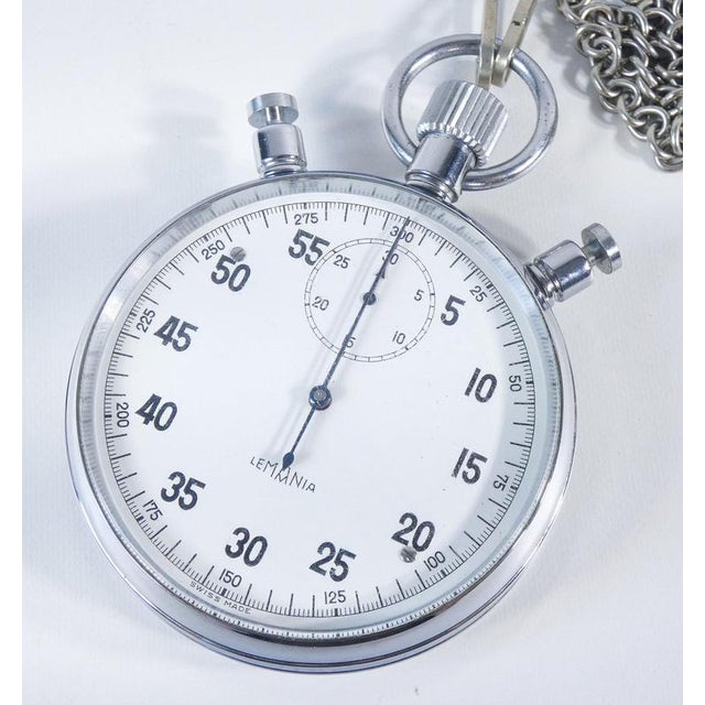 Split-Seconds Pocket Chronometer from Lemania For Sale - Image 14 of 18