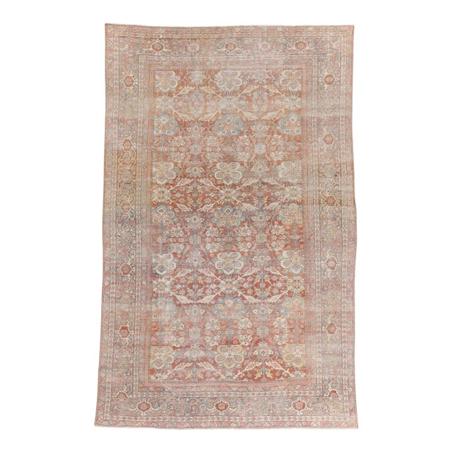 Antique Persian Mahal Rug, 08'00 X 12'07 For Sale
