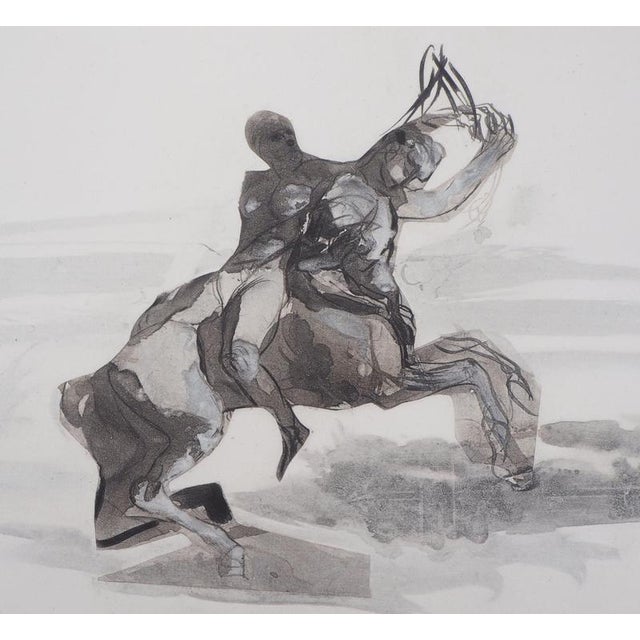 Auguste Rodin: Return from the Witches' Sabbath, Engraving For Sale - Image 3 of 7