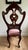 Wood Late 19th Century Victorian Mahogany Parlor Chairs – Carved Elegance With Tapestry Charm (Pair) For Sale - Image 7 of 17