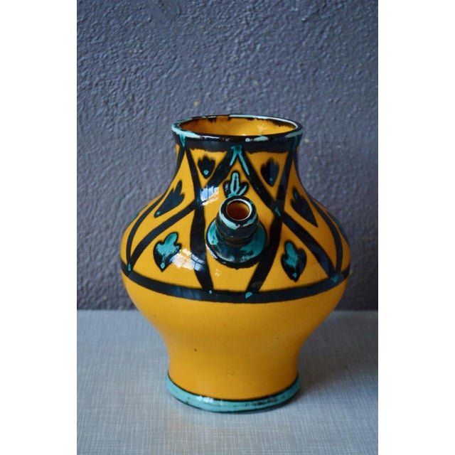 Vintage Colorful Jug from Saint Clément For Sale - Image 5 of 15