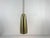 1950s Mid-Century Modern Brass Pendant Lamps, Germany For Sale - Image 9 of 10