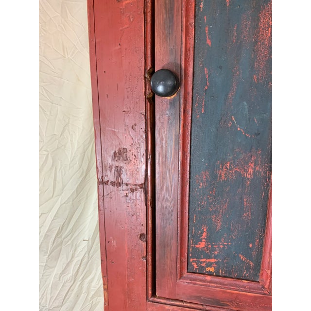Primitive Pine Cupboard For Sale - Image 10 of 12