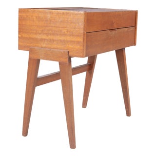 Teak Sewing Box, Netherlands, 1960s For Sale