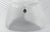 1948 Vintage Art Deco White Vitreous China Pedestal Sink in Excellent Condition For Sale In Portland, ME - Image 6 of 18