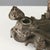 Metal Vintage Inkwell in Bronze Metal For Sale - Image 7 of 10