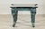 Late 20th Century Verdigris Bronze Side Table with Mythological Figures & Black Marble Top For Sale - Image 12 of 18