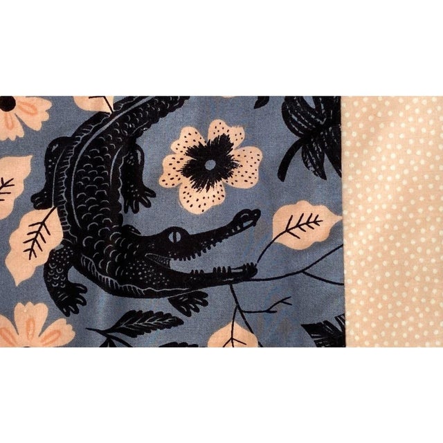 Alligator Quilt One of a Kind Twin Size Quilt for Your Bed For Sale In Savannah - Image 6 of 10