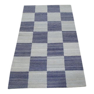 Oriental Hand Knotted Rug Turkish Kilim 2'9" x 4'7" For Sale