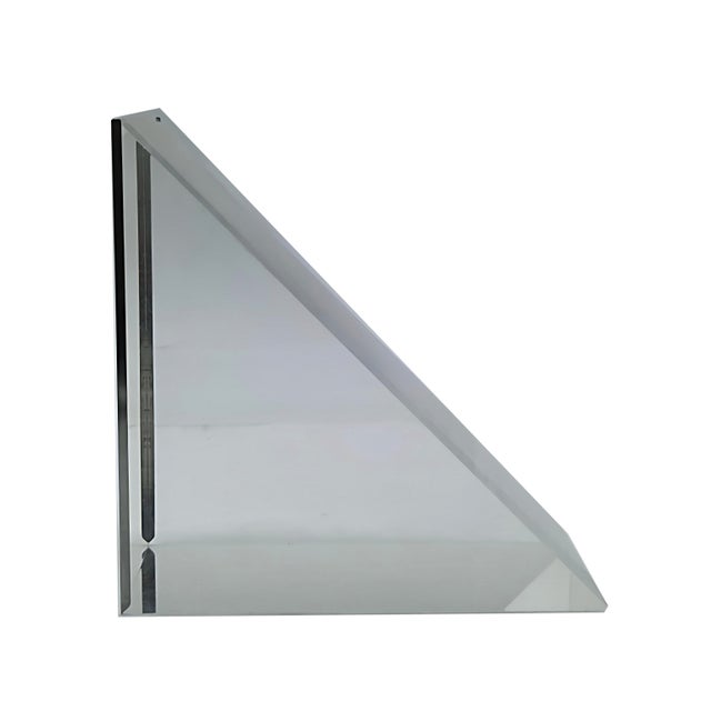 Acrylic Glass and Chromed Metal Photo Frame by Alessio Tasca for Fusina, Italy, 1970s For Sale - Image 6 of 9