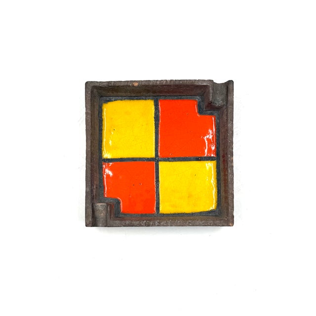 Mid-Century Space Age Ceramic Ashtray, Aldo Londi Bitossi Italy 1970s For Sale - Image 10 of 17