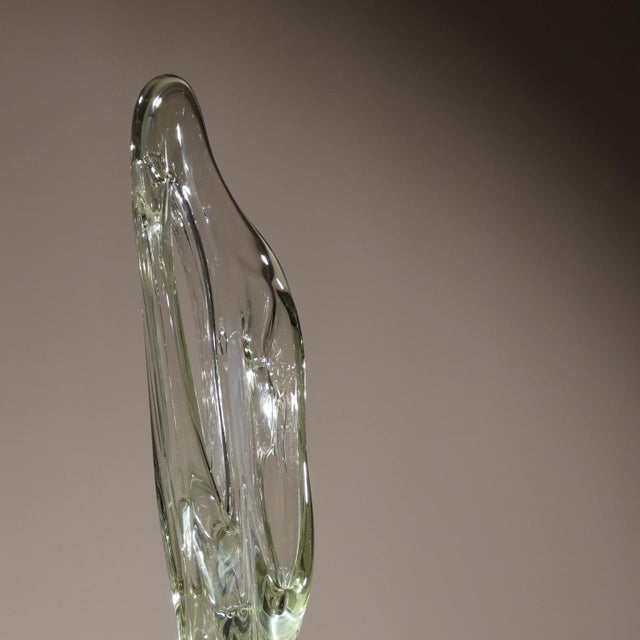 Eastern European Glass Caviersecha Sculpture, 1987 For Sale - Image 4 of 17
