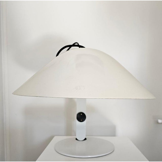 Silver Vintage Table Lamp by Lella Montecroci and Marco De Carli for Arrelam, 1970s For Sale - Image 8 of 11