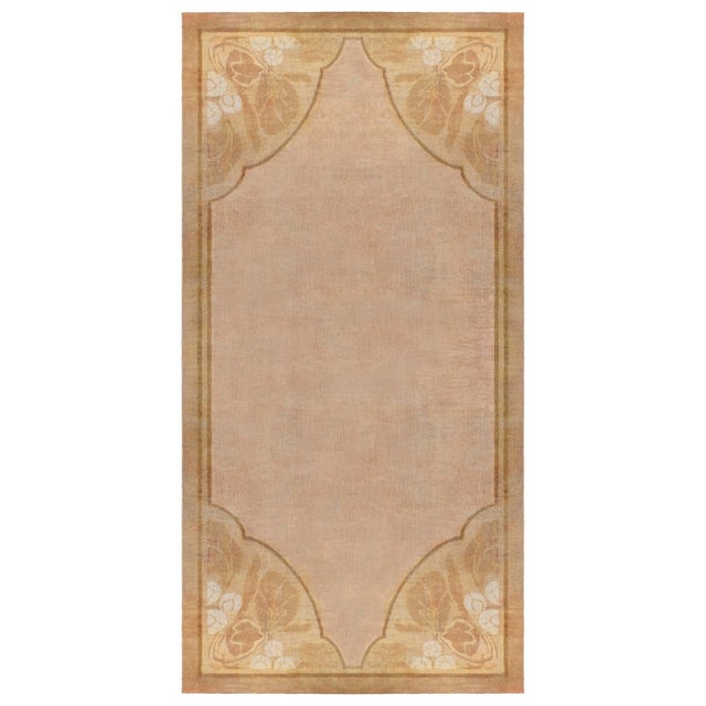 Doris Leslie Blau Antique Viennese Art Nouveau Rug For Sale