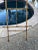 Wood Early to Mid Twentieth Century Natural Bamboo Art Display Easel 64” Tall For Sale - Image 7 of 10