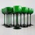 1960s Carlo Moretti Italian Green Cased Glasses- Set of 36 For Sale - Image 12 of 15