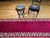Textile Vintage Persian Tabriz Long Runner, Hand-Knotted Wool, Open Field Pattern, Crimson Red & Ivory, 3x19 For Sale - Image 7 of 8