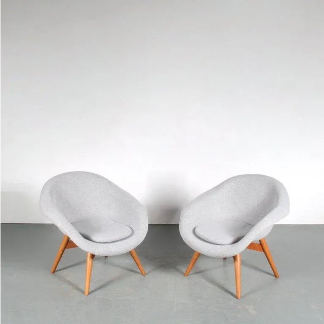 Set of Czech Lounge Chairs by Frantisek Jirak, 1950s For Sale - Image 4 of 13