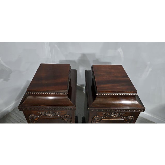 Regency Mahogany Side Cabinets, 1815, Set of 2 For Sale - Image 17 of 18