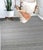 8x10 Gray Handwoven Wool Viscose Subtle Linear Texture Geometric Carpet Rug For Sale - Image 9 of 12