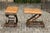 Pair of English Wooden Metamorphic Footstools with Leather Tops, circa 1860 For Sale In Atlanta - Image 6 of 12