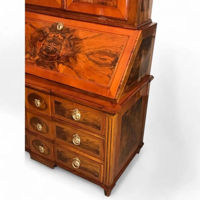 Late 18th Century Louis XVI Cabinet with Secretaire, South Germany, 1780 For Sale - Image 5 of 14