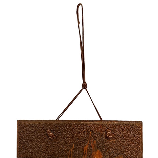 20th Century American Chip Carved Hunt Plaque With Three Mallards For Sale - Image 13 of 13