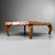 Mid-Century Modern Mid Century Low Burl Wood Table, Japan, 1970s For Sale - Image 3 of 13