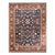 Mogul, One-of-a-Kind Hand-Knotted Area Rug in Blue, 9' 3" x 12' 2" For Sale