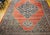 19th Century Oversized Persian Bidjar Rug, Hand-Knotted Wool, Geometric Pattern, Red & Navy, 11x15 For Sale - Image 9 of 18