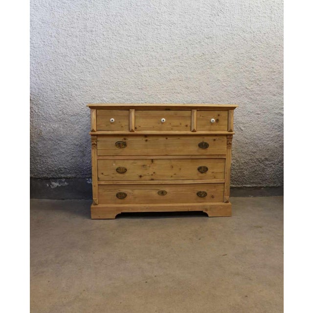 Wilhelminian Wooden Chest of Drawers For Sale - Image 11 of 11