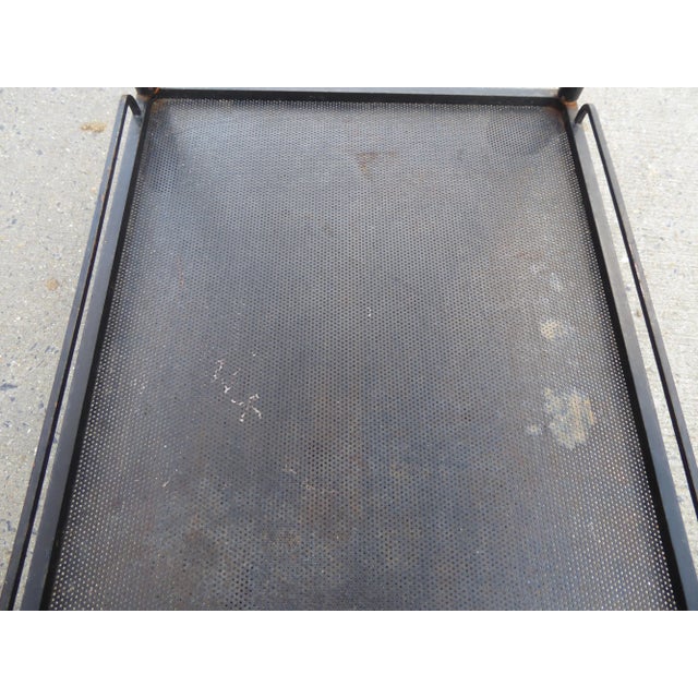 French Demon Serving Bar Cart by Mathieu Mategot for Atelier Matégot For Sale - Image 6 of 11