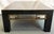 Wood Vintage Chinoiserie Style Black Lacquer Coffee Table With Gold Floral Designs For Sale - Image 7 of 18