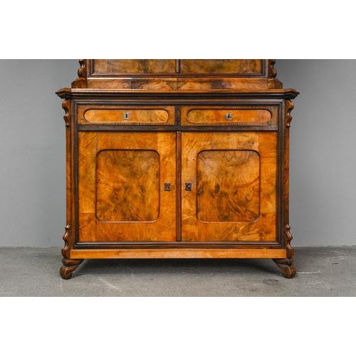 Biedermeier Display Cabinet, 1850s For Sale - Image 10 of 18