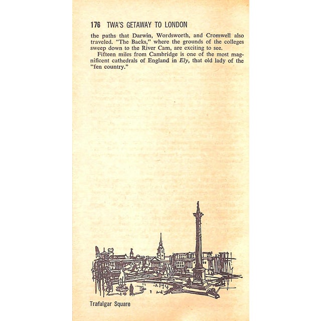 Traditional "Twa Getaway Guide London" 1971 Godwin, John and Haggart, Stanley For Sale - Image 3 of 6