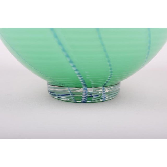 1960s Mid-Century Vase in Glass, Czech, 1960s For Sale - Image 5 of 8