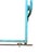 Antique Iron Mercantile Hanging Sign Frame in Turquoise For Sale - Image 12 of 18
