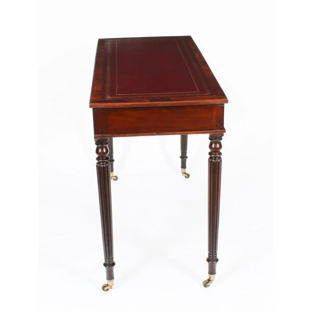 Antique Victorian Gillows Writing Table, 1800s For Sale - Image 15 of 18