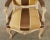 Tan Pair of Hendrix Allardyce French Baroque Style Fauteuil Armchairs For Sale - Image 8 of 12