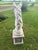 Vintage Hollywood Regency Concrete Horse Head Bust Sculpture Monumental Pedestal For Sale - Image 4 of 14
