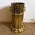 Gold Vintage Hollywood Regency Italian Brass Umbrella Stand, 1950s For Sale - Image 8 of 13