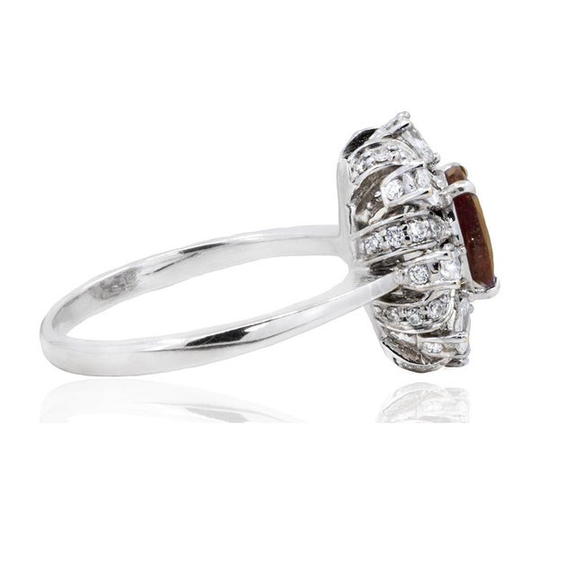 Contemporary Late 20th Century No Heat Burma Ruby Ring, Size 8 For Sale - Image 3 of 4