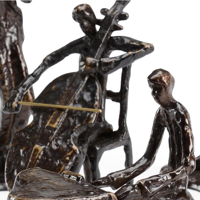 Hand finished cast bronze 6h x 9.8w