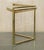 Vintage Nesting Tables in Marble and Brass, Set of 3 For Sale - Image 13 of 18