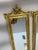 Wood Pair of Mirrors 23k Gold Gilt Wood With Neoclassical Brass Ornament For Sale - Image 7 of 10