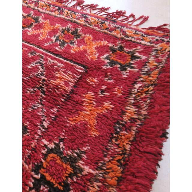 1980s Moroccan Rug - 11.1 X 7 Ft For Sale - Image 9 of 10