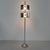 Height: 168 cm. Width: 31 cm. Depth: 20 cm. Dimensions aluminum caps: 17 x 31 x 20cm (hxwxd). This lamp is equipped with 4...